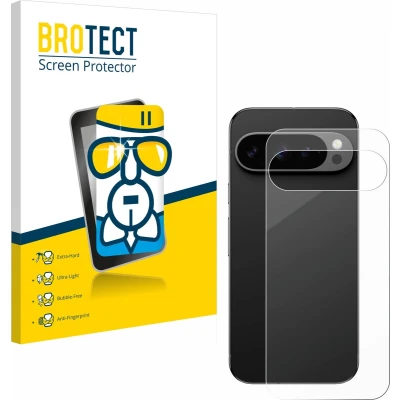 Afbeelding van BROTECT Screenprotector voor Google Pixel 9 Pro (Achterkant) Folie Beschermfolie Beschermglas transparant