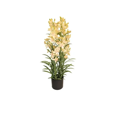 Afbeelding van Cymbidium kunstplant 125 cm, groen Buitengewoon de Boet