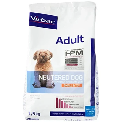 Afbeelding van Veterinary HPM Adult Small &amp; Toy Neutered Dog 1.5kg