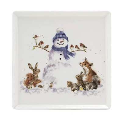 Afbeelding van Schaal Snowman Royal Worcester Wrendale Collection