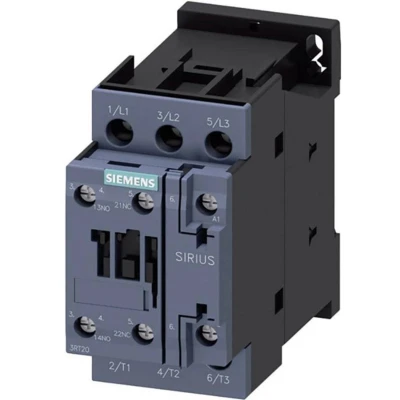 Afbeelding van Siemens 3RT2027 1AP00 Contactor 3x NO 15 kW 230 V/AC 32 A Met hulpcontact 1 stuk(s)