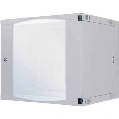 Afbeelding van Intellinet 713870 19inch wandkast (b x h d) 540 593 600 mm 12 HE Grijs wit (RAL 7035)