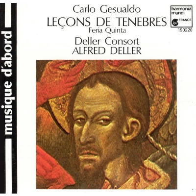 Afbeelding van Gesualdo: Lecons de Tenebres / Alfred Deller, Deller Consort