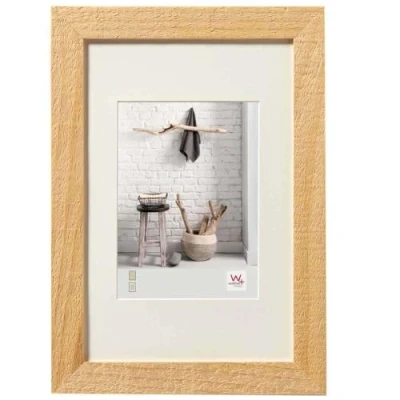 Image de walther design cadre photo nature 24 x 30 cm avec passe partout, Home en bois HO430H