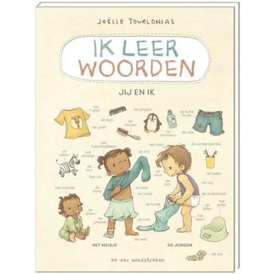 Afbeelding van ik leer woorden. Jij en