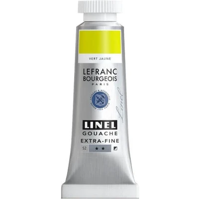 Afbeelding van Lefranc &amp; Bourgeois Linel Gouache Extra Fine Yellow Green 209 14ml