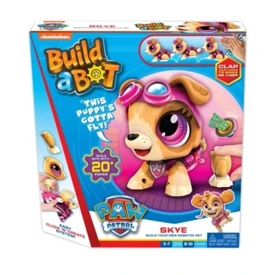 Afbeelding van Build a Bot Paw Patrol Skye Speelgoedrobot Robot bouwpakket