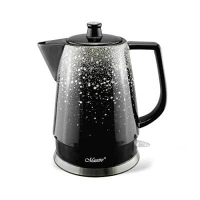 Afbeelding van Waterkoker Feel Maestro MR 074 Zwart Zilverkleurig Keramische 1500 W 1,5 L