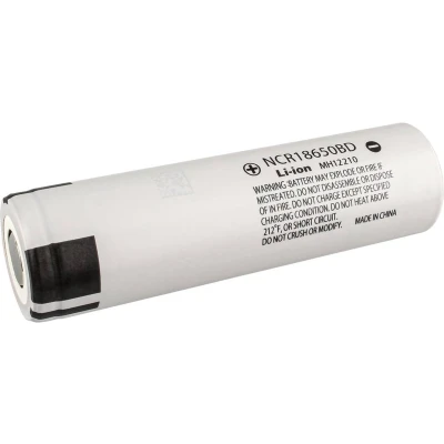 Afbeelding van Panasonic NCR18650BD Speciale oplaadbare batterij 18650 Flat top Li ion 3.6 V 3200 mAh