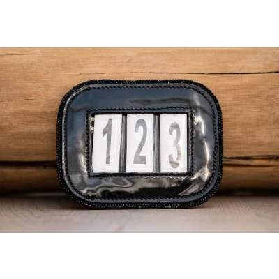 Image de HB Showtime Bridle Numbers Patent Leather Glitter
