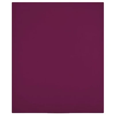 Afbeelding van Hoeslakens 2 st jersey 160x200 cm katoen bordeauxrood