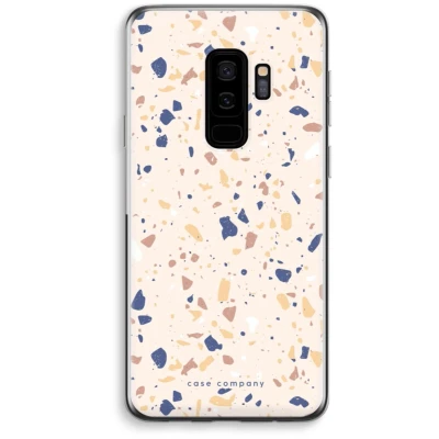 Afbeelding van Case Company® hoesje geschikt voor Samsung Galaxy S9 Plus Terrazzo N23 Soft Cover Telefoonhoesje Bescherming aan alle Kanten en Schermrand