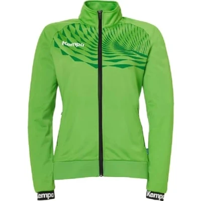 Afbeelding van Kempa Wave 26 Poly Jacket Dames Jas Meisjes Sport Voetbal Trainingsjack Sweatshirt