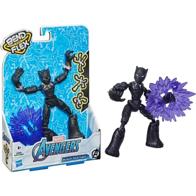 Afbeelding van Marvel Avengers Bend and Flex Black Panther Action Figure