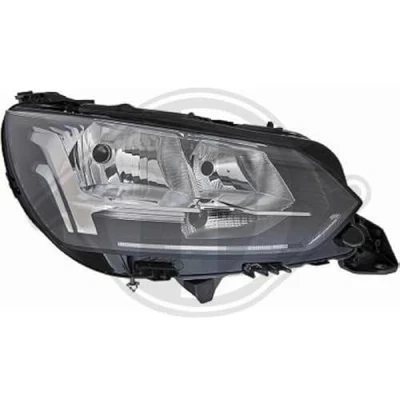 Afbeelding van DIEDERICHS 4228080 Koplampen Links H18, H9, PY21W PEUGEOT: 208 II Hatchback
