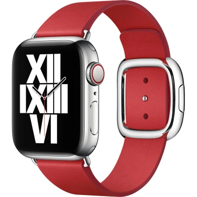 Afbeelding van Apple origineel Modern Buckle Watch large 38mm / 40mm 41mm Scarlet MY682ZM/A