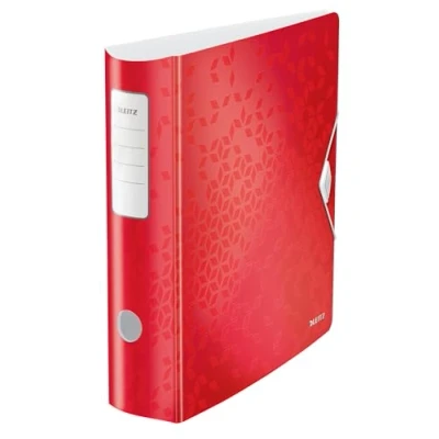 Afbeelding van Leitz WOW ordner Active rug van 8,2 cm, rood 5 stuks