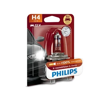 Afbeelding van PHILIPS 12342XVGB1 Gloeilamp, verstraler H4 12V 60/55W 3500K Halogeen VOLKSWAGEN: CADDY Alltrack IV Van, Polo V Hatchback, 4 Kasten