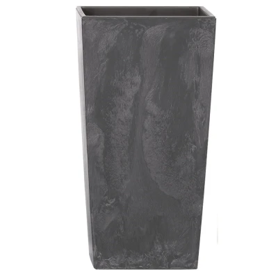 Afbeelding van Bloempot met inzet Urbi Square Effect DURS200E S433 antraciet