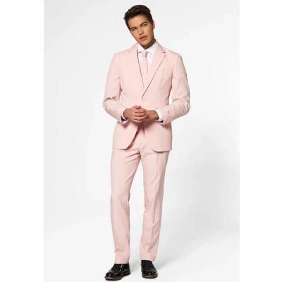 Afbeelding van Opposuits LUSH Blush Kostuum, Heren, Maat: 46, Light pink