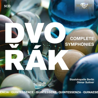 Afbeelding van Staatskapelle Berlin, Otmar Suitner Quintessence Dvorák: Complete Symphonies (5 CD)