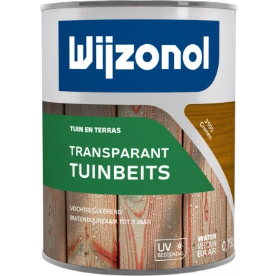 Afbeelding van Wijzonol Tuinbeits Transparant Teak 3120 750 ml