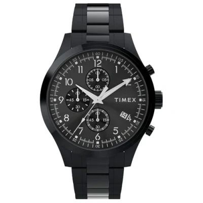 Afbeelding van Timex Trend TW2Y01600 Horloge Staal Zwart Ø 43 mm