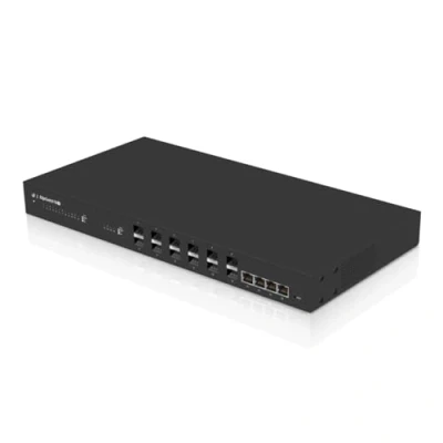 Afbeelding van Ubiquiti EdgeSwitch 16 XG Managed Gigabit Ethernet (10/100/1000) 1U Zwart