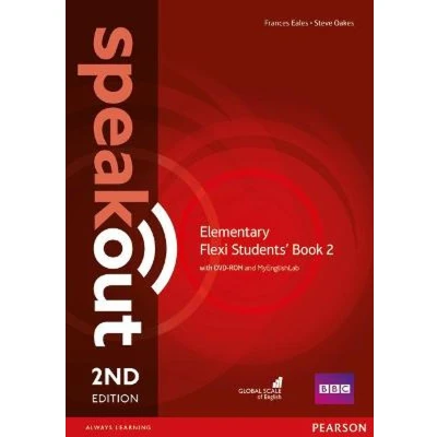 Afbeelding van Speakout Elementary 2nd Edition Flexi Students&#039; Book 2 with MyEnglishLab Pack