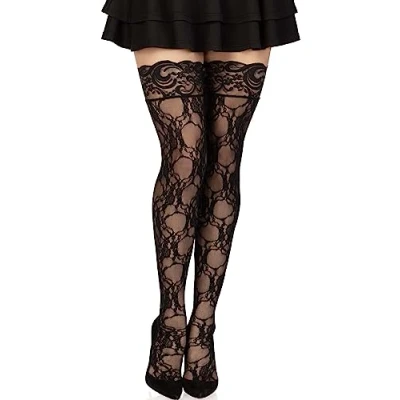 Afbeelding van Stay up of floral lace
