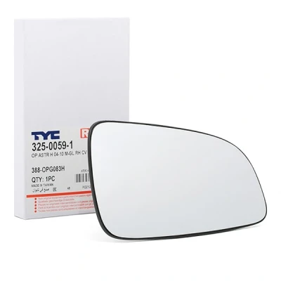Afbeelding van BLIC 6102 02 1232238P Spiegelglas rechts OPEL: Astra H Hatchback, TwinTop, GTC