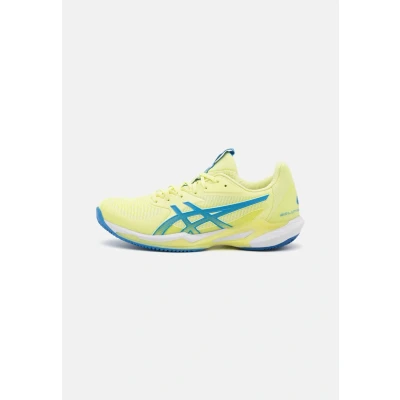 Afbeelding van Asics Solution Speed FF 3 CLAY Tennisschoenen voor kleibanen, Dames, Maat: 37.5, Huddle yellow/blue coast Kunststof/ textiel