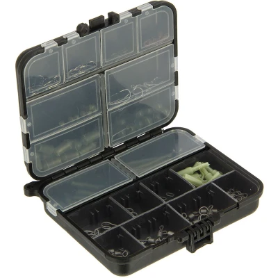 Afbeelding van Angling Pursuits Carp Rig Accessory box met 175 stuks end Tackle