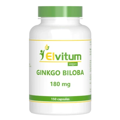 Afbeelding van Elvitum Ginkgo Biloba Vegicaps 150CP