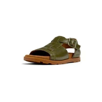 Afbeelding van Camper Brutus Outdoorsandalen voor kinderen, Maat: 30, Mittelgrün Leer
