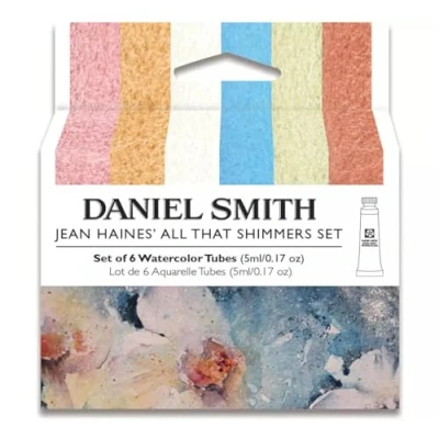 Afbeelding van Daniel Smith Aquarelverf Set van 6 Tubes Aquarel Verf Watercolour 5ml Jean Haines &quot;All That Shimmers&quot; with