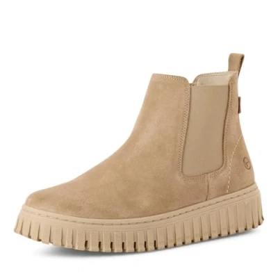 Afbeelding van Tamaris Chelsea enkellaarzen voor dames 1 25405 43, Beige