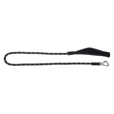 Afbeelding van Jack and Vanilla EXPEDITION Hondenriem Leiband Kleur: Zwart Maat L: 13mmx120cm