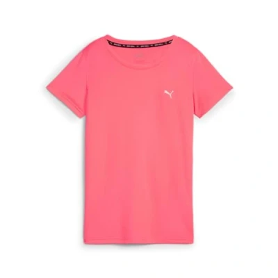 Afbeelding van Puma Performance TEE Sport Tshirt, Dames, Maat: Large, Sunset glow