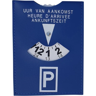 Afbeelding van Bronyl Parkeerschijf, Blauw (conform Met Belgische Wetgeving) Parkeerschijf