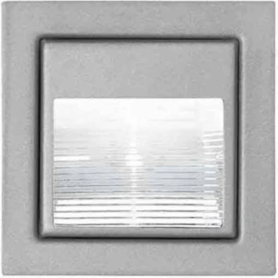 Afbeelding van Brumberg 00P3729W LED wandinbouwlamp 1 W Aluminium