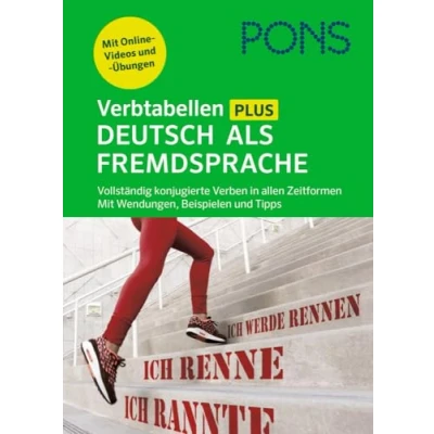 Afbeelding van PONS Verbtabellen Plus Deutsch als Fremdsprache