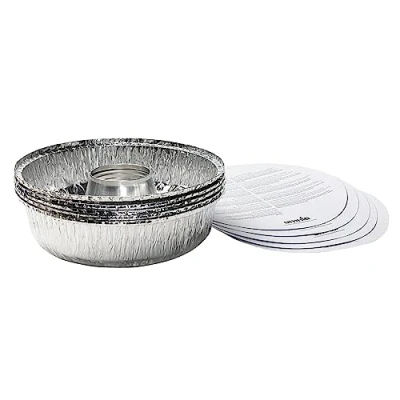 Afbeelding van Omnia Alu Bakvorm 5 Stuks Zilver Onderdelen &amp; Accessoires