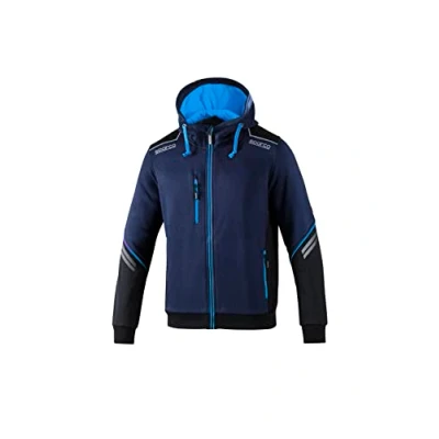 Afbeelding van Herenhoodie Sparco Tech Ndis Marineblauw Maat L
