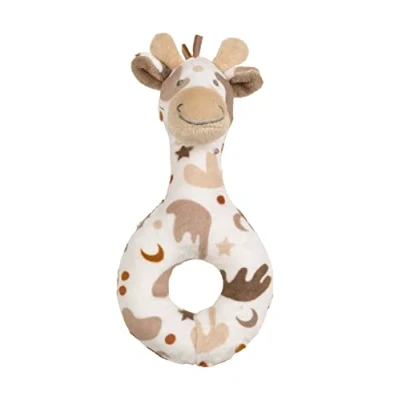 Afbeelding van Happy Horse Giraf Gino Rammelaar Bruin Baby cadeau