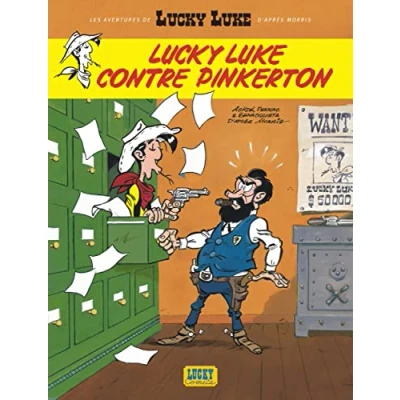 Afbeelding van Lucky Luke: Luke contre Pinkerton