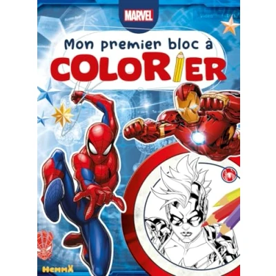 Afbeelding van MARVEL MON PREMIER BLOC A COLORIER