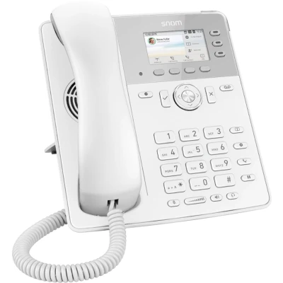 Afbeelding van Snom D717 VoIP Telefon dreiweg Anruffunktion weiß