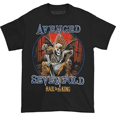 Afbeelding van Avenged Sevenfold Deadly Rule Heren T shirt S Zwart