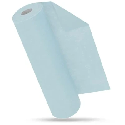 Afbeelding van MODERNO Vlies tafelloper, lichtblauw, 30 cm x 25 m, moderne tafeldecoratie, feestdecoratie voor verjaardag, bruiloft, lichtblauw